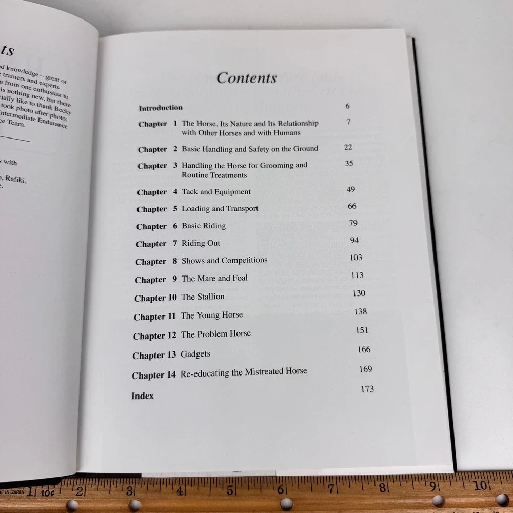 Vtg 2001 Handling and‎ Understanding the Horse Hardcover Book w Dust Jacket